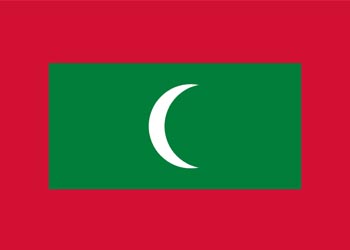 صندوق الاقتراع وختم الانتخابات في جزر المالديف